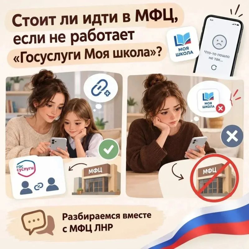 Приложение «Моя школа». Куда обращаться?