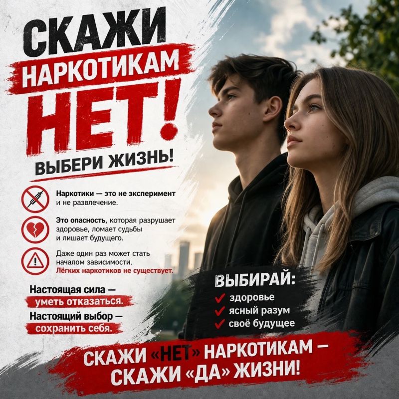 Профилактика наркопотребления среди несовершеннолетних: забота о будущем