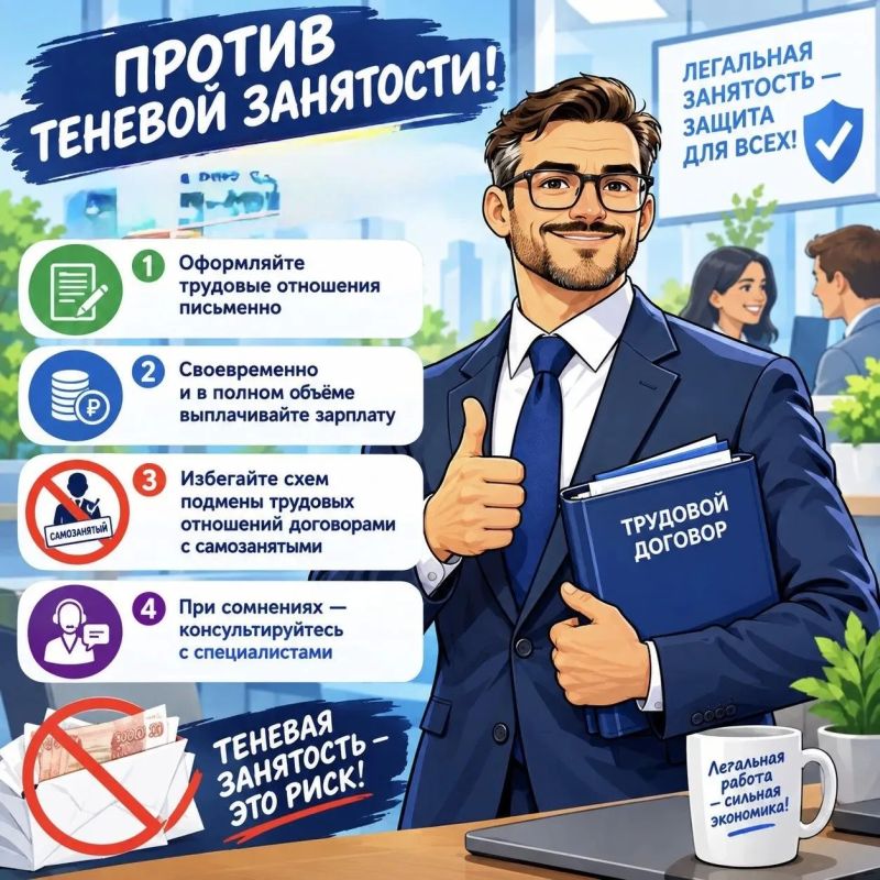 Честный труд - стабильное будущее!