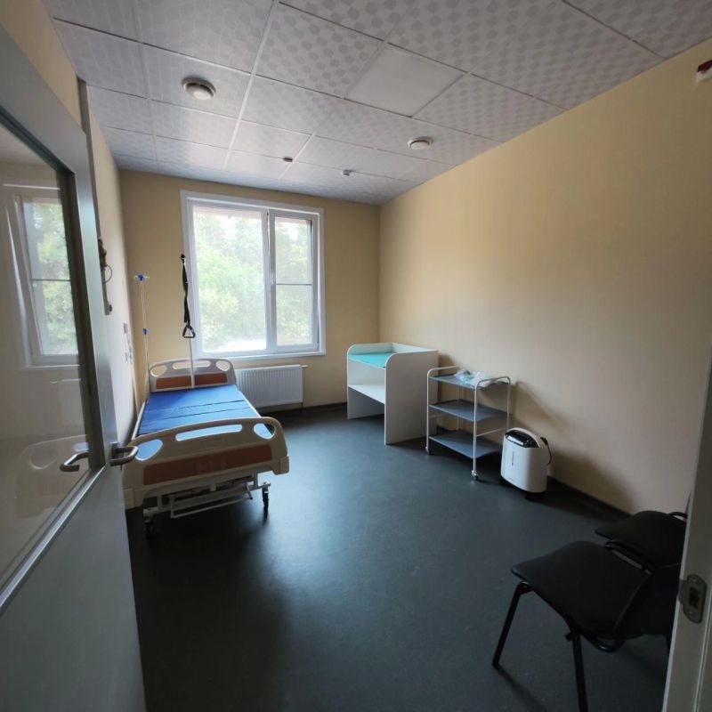 Тамбовские специалисты финишировали в строительстве здания детского отделения больницы в Новоайдарском округе