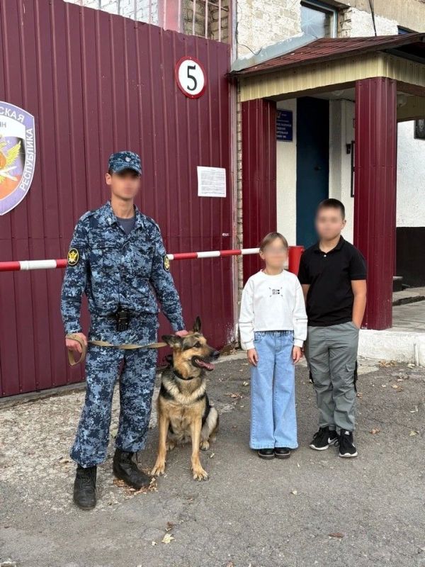 В ИК-6 УФСИН России по ЛНР провели мероприятие для детей сотрудников «Один день на службе в УИС»
