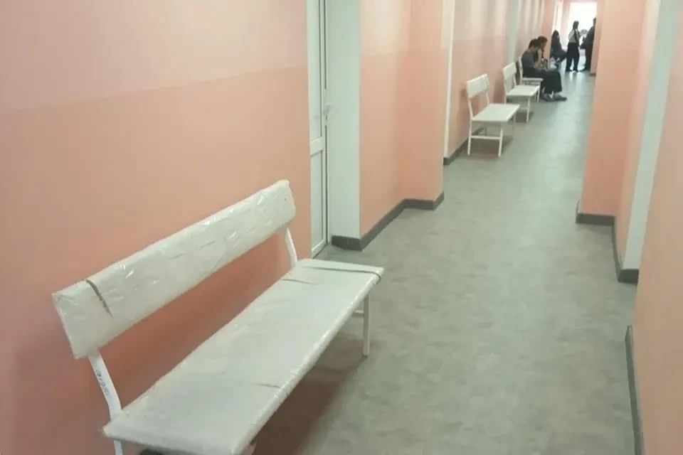 Башкортостан ремонтирует Краснолучскую детскую поликлинику