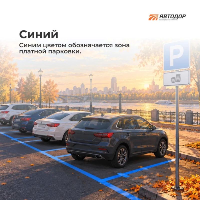 Думаете, что на дороге есть только два цвета разметки: белый и желтый? На самом деле их семь! Думаете, что на дороге есть только два цвета разметки: белый и желтый? На самом деле их семь!