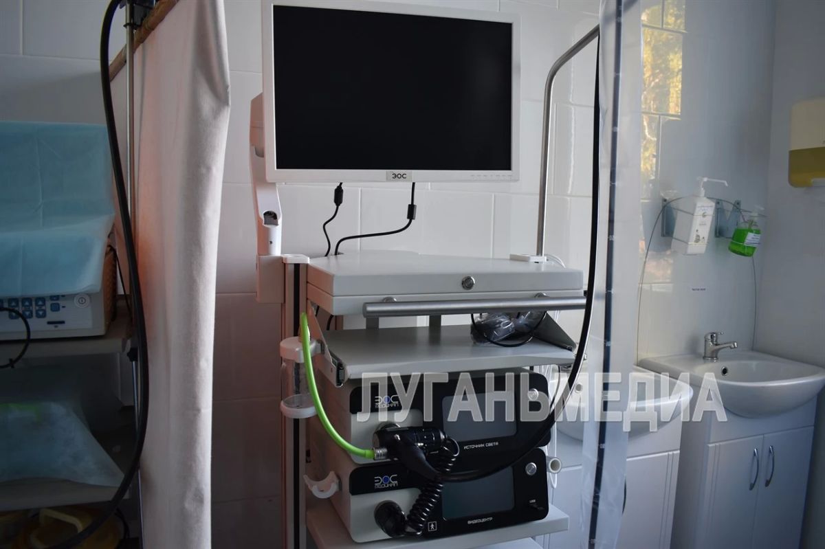 В больнице Белокуракино устанавливают новое медоборудование