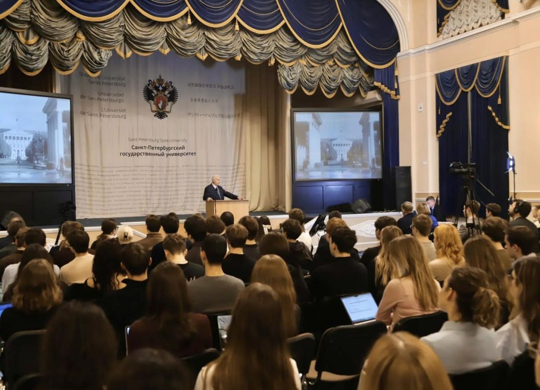 Председатель СК России прочитал лекцию для студентов Санкт-Петербургского государственного университета Председатель СК России прочитал лекцию для студентов Санкт-Петербургского государственного университета
