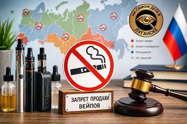 Полностью запретить продажу вейпов и табака родившимся с 2009 года предложили в России