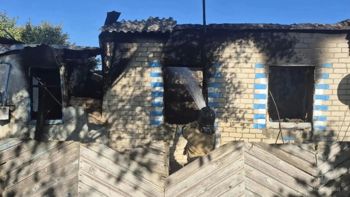 В Меловском округе на пожаре погибла 81-летняя женщина