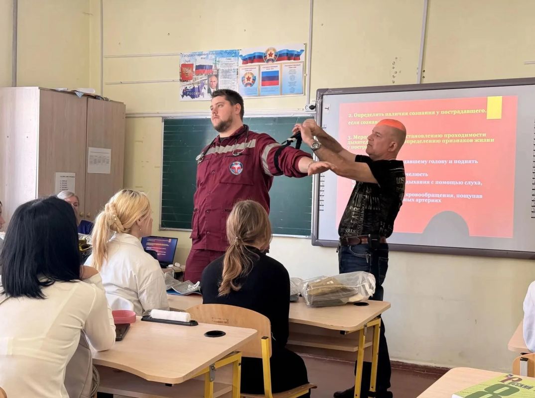 Мероприятия по первой помощи в школе №3 Мероприятия по первой помощи в школе №3