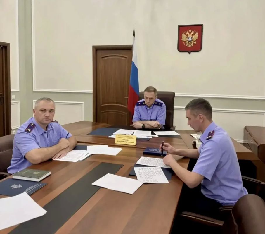 Руководитель Западного МСУТ СК России провел прием граждан в приемной Президента Российской Федерации в Южном федеральном округе Руководитель Западного МСУТ СК России провел прием граждан в приемной Президента Российской Федерации в Южном федеральном округе