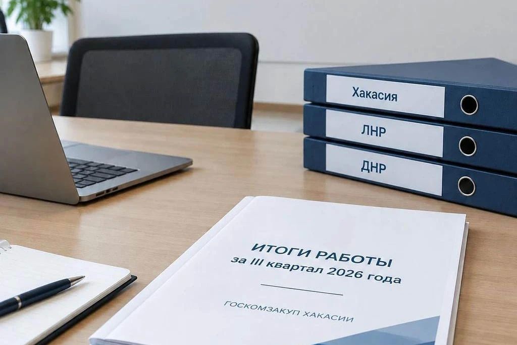 Госкомзакуп Хакасии подвёл итоги работы за III квартал 2026 года: методическая поддержка заказчиков ЛНР И ДНР