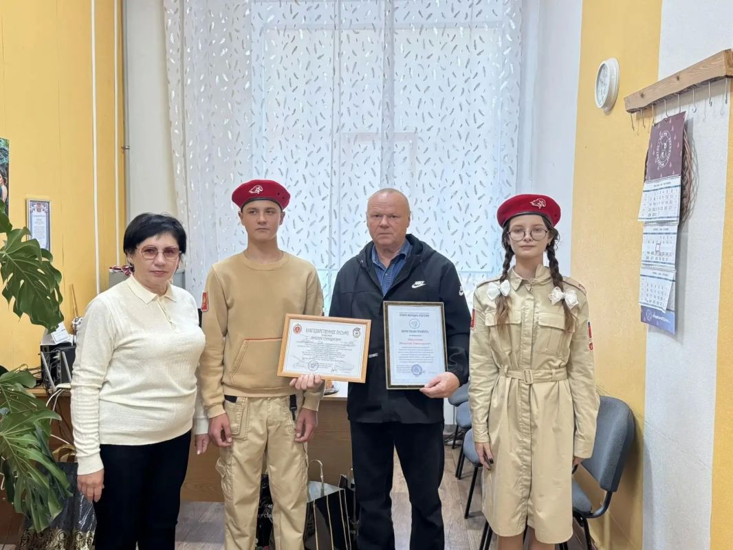 Память героя и преемственность поколений: встреча с отцом защитника Отечества