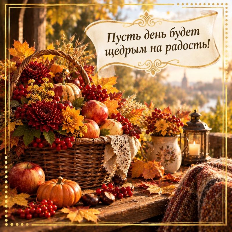 Желаем уютного утра, лёгких забот и солнечного настроения!