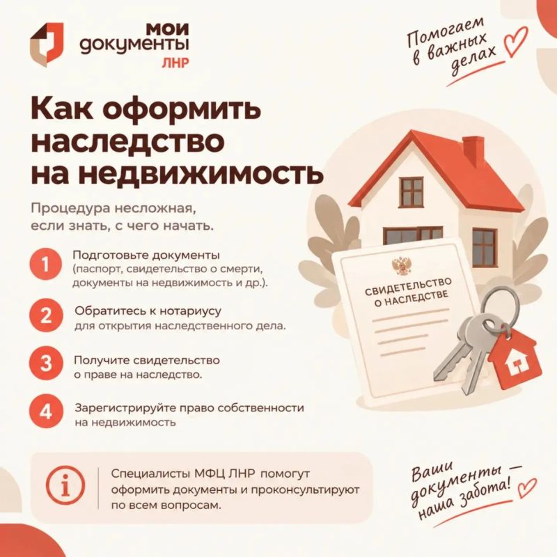 Планируете вступить в наследство? Начните с МФЦ!