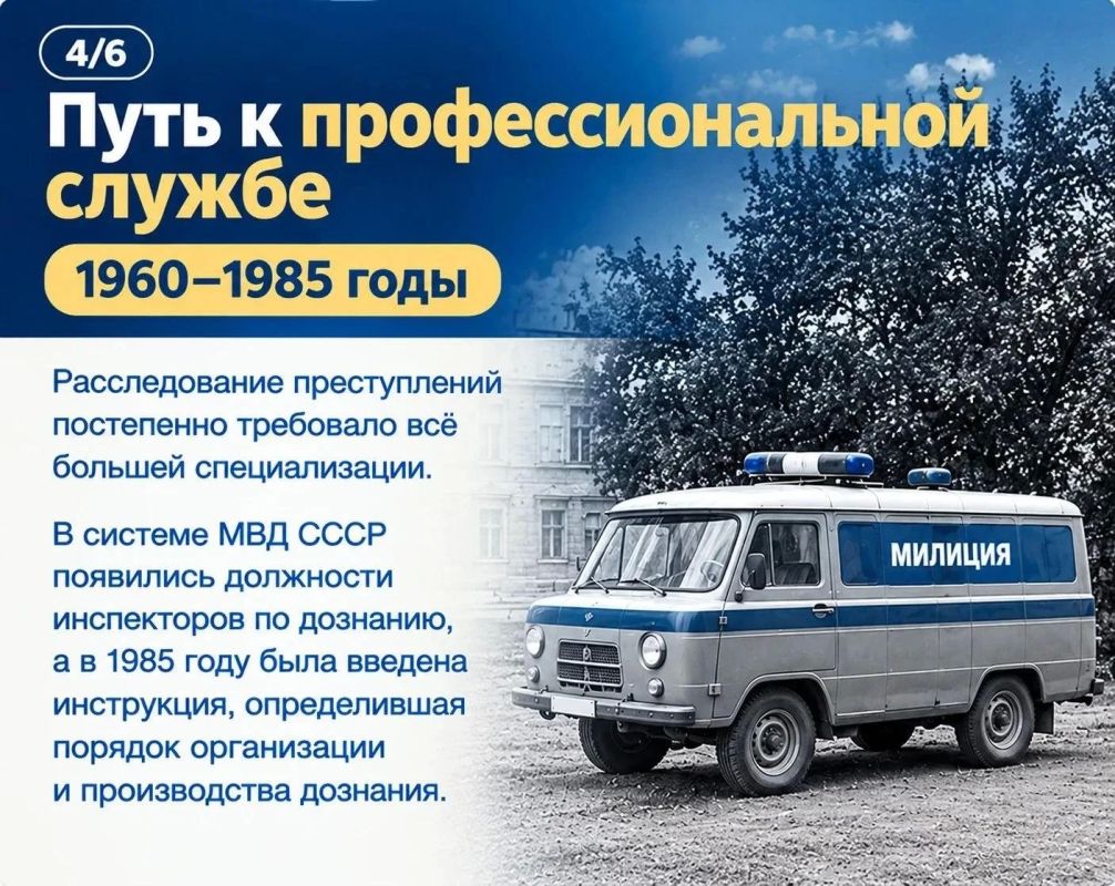 В профессиональный праздник дознавателей МВД России предлагаем познакомиться с основными вехами истории и становления Службы дознания В профессиональный праздник дознавателей МВД России предлагаем познакомиться с основными вехами истории и становления Службы дознания