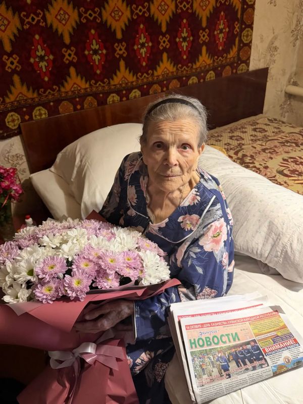 100-летний юбилей отмечает луганчанка Пелагея Шунина