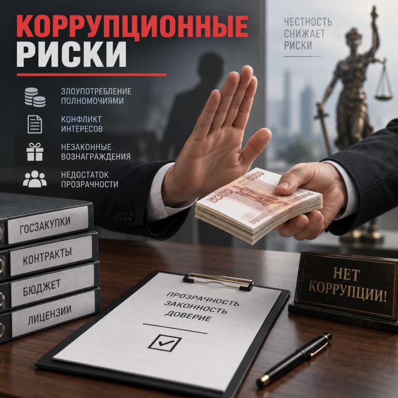 Что необходимо знать, чтобы не оказаться в ситуации с коррупционными рисками