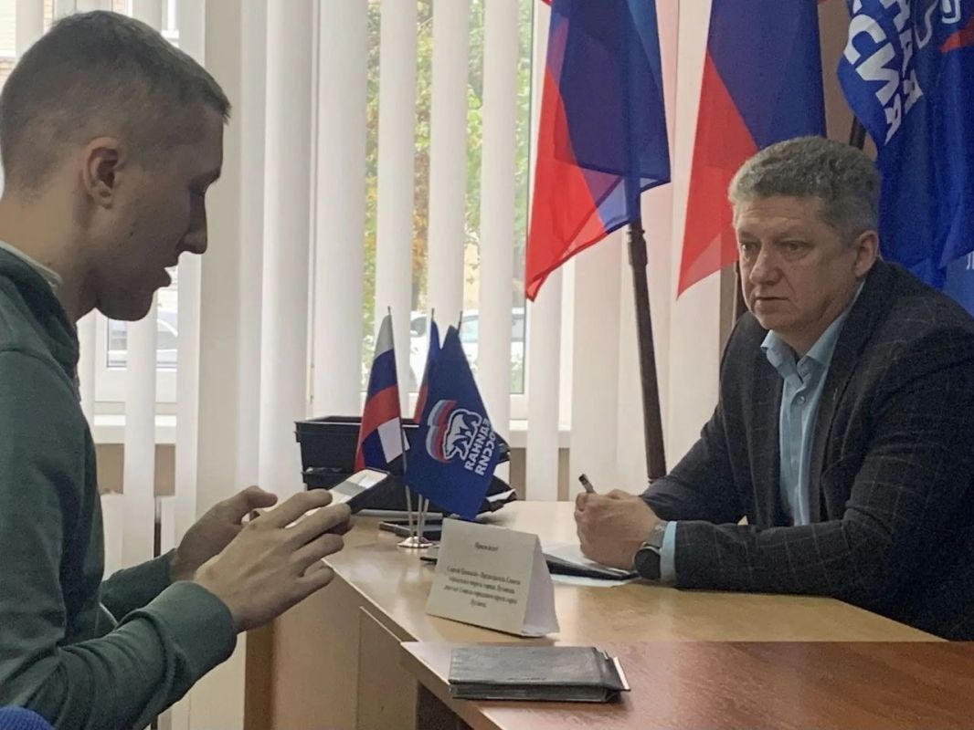 Сергей Цемкало: В местной общественной приёмной в городском округе город Луганск продолжаются приёмы граждан Сергей Цемкало: В местной общественной приёмной в городском округе город Луганск продолжаются приёмы граждан