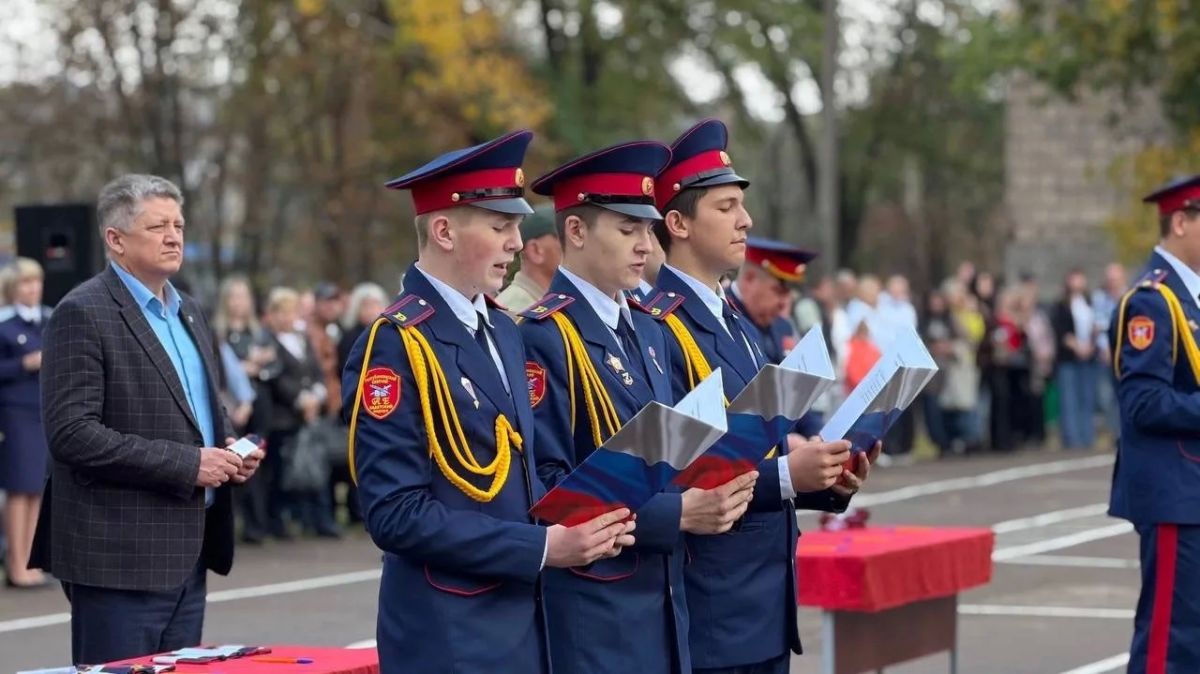 Виктор Водолацкий: В Республиканском казачьем кадетском корпусе имени маршала авиации Александра Ефимова состоялись празднования Дня образования корпуса и торжественная церемония посвящения в кадеты Виктор Водолацкий: В Республиканском казачьем кадетском корпусе имени маршала авиации Александра Ефимова состоялись празднования Дня образования корпуса и торжественная церемония посвящения в кадеты