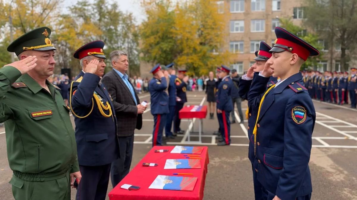 Виктор Водолацкий: В Республиканском казачьем кадетском корпусе имени маршала авиации Александра Ефимова состоялись празднования Дня образования корпуса и торжественная церемония посвящения в кадеты Виктор Водолацкий: В Республиканском казачьем кадетском корпусе имени маршала авиации Александра Ефимова состоялись празднования Дня образования корпуса и торжественная церемония посвящения в кадеты