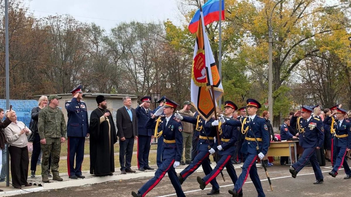 Виктор Водолацкий: В Республиканском казачьем кадетском корпусе имени маршала авиации Александра Ефимова состоялись празднования Дня образования корпуса и торжественная церемония посвящения в кадеты