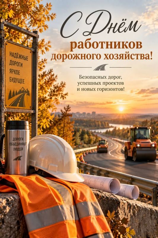 Уважаемые работники и ветераны дорожного хозяйства!