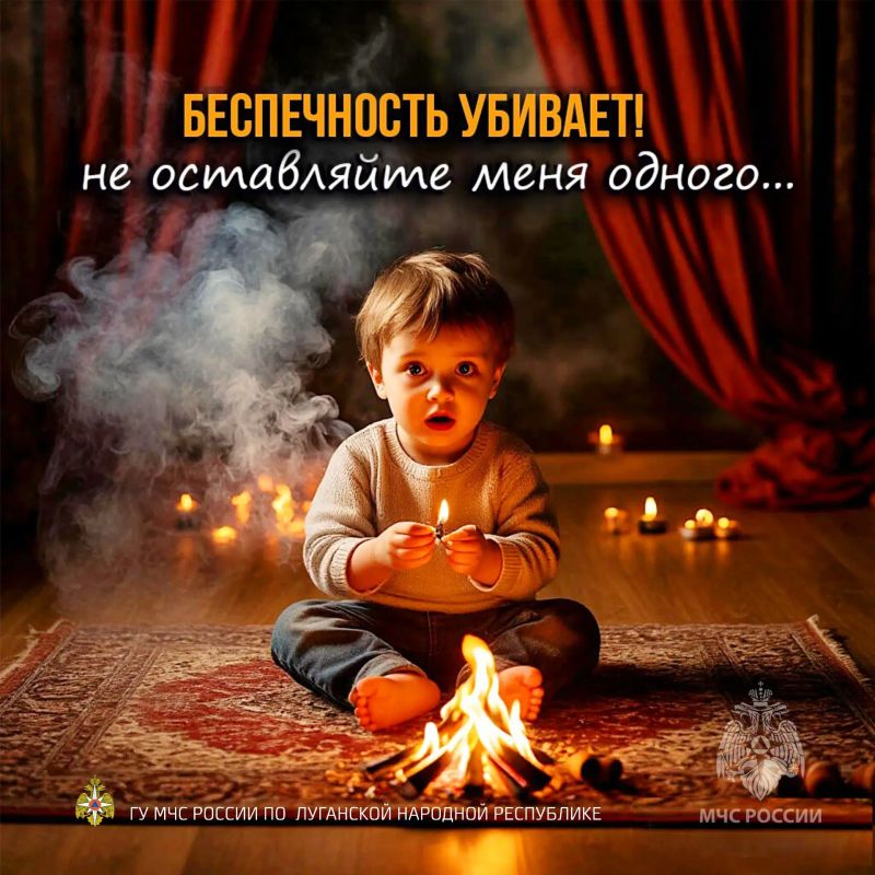ГУ МЧС России по Луганской Народной Республике напоминает!