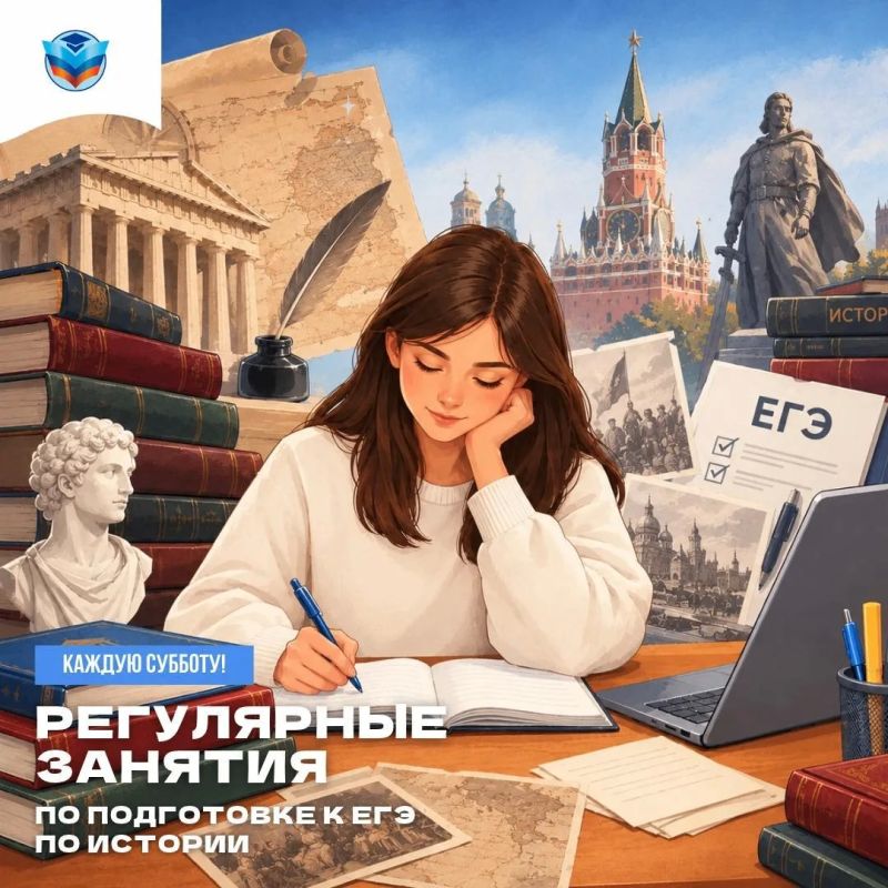Стартуют регулярные занятия по подготовке к ЕГЭ по истории!