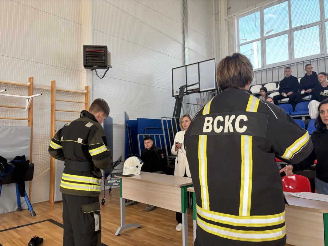 Школьники Луганщины оттачивают навыки безопасности на олимпиаде Школьники Луганщины оттачивают навыки безопасности на олимпиаде