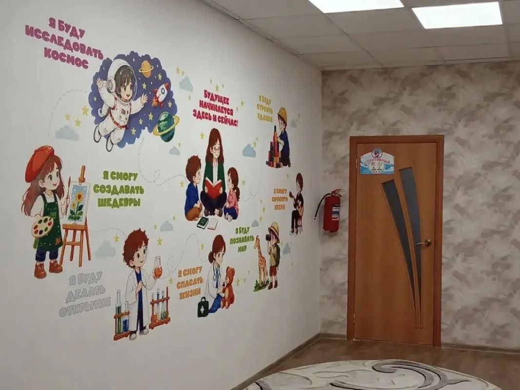 Ещё один детский сад республики становится уютнее Ещё один детский сад республики становится уютнее