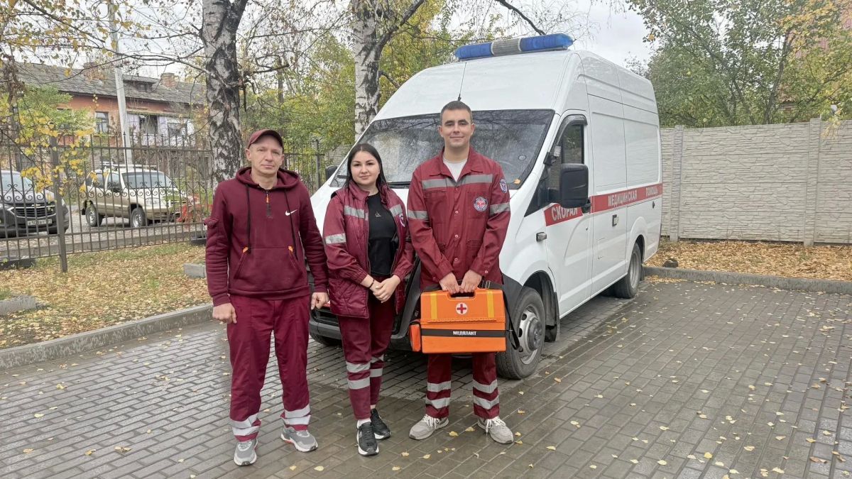 Труд Старобельских скоропомощников оценили благодарные пациенты