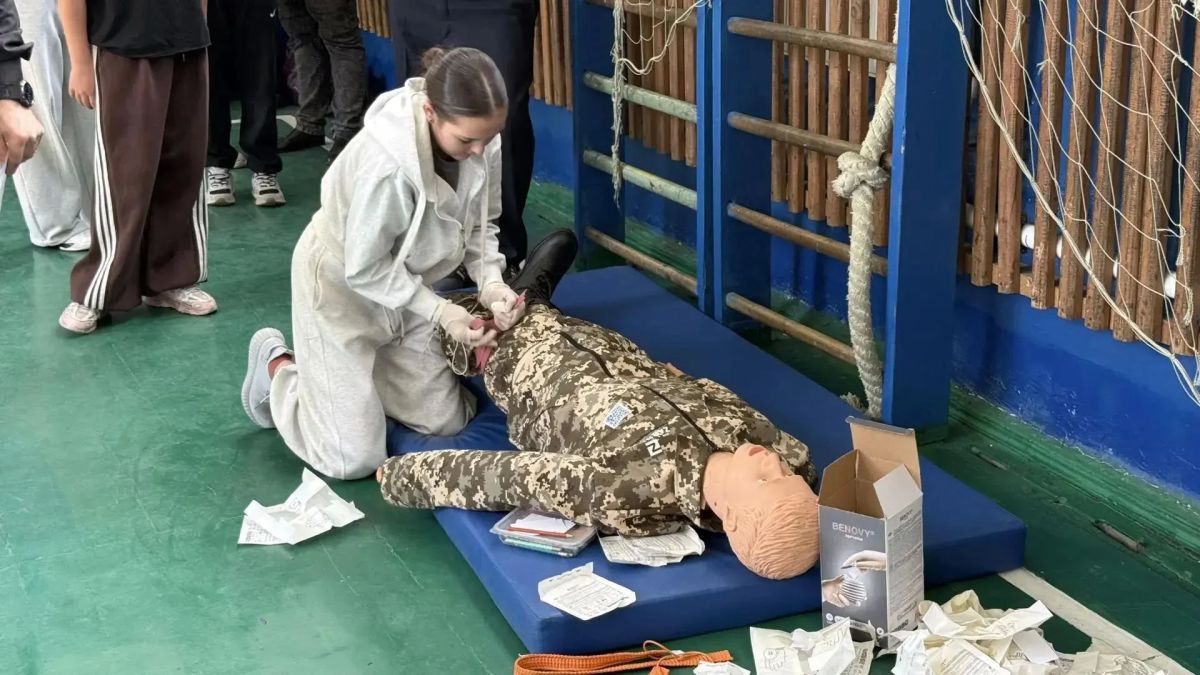 Лутугинская школа №2 приняла практический тур олимпиады по ОБЗР Лутугинская школа №2 приняла практический тур олимпиады по ОБЗР