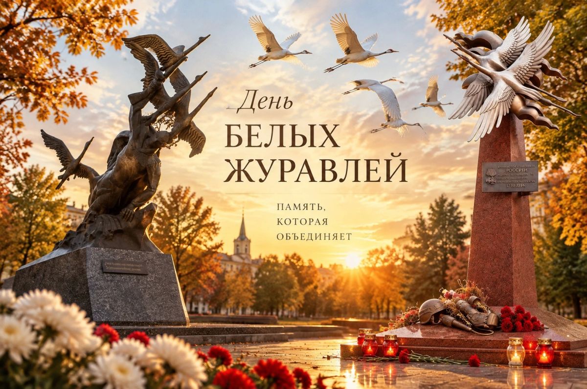 22 октября — День белых журавлей: праздник памяти и единства