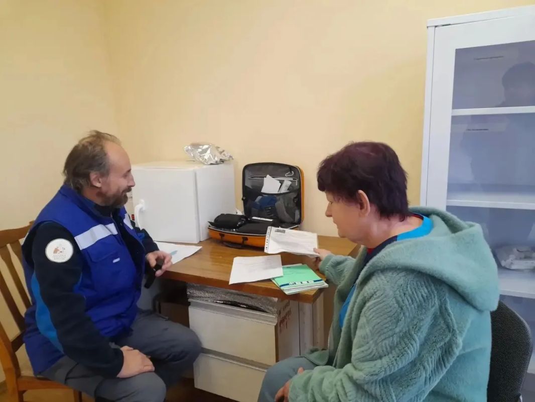 В селах Колядовка и Дмитровка прошел прием профильных медицинских специалистов