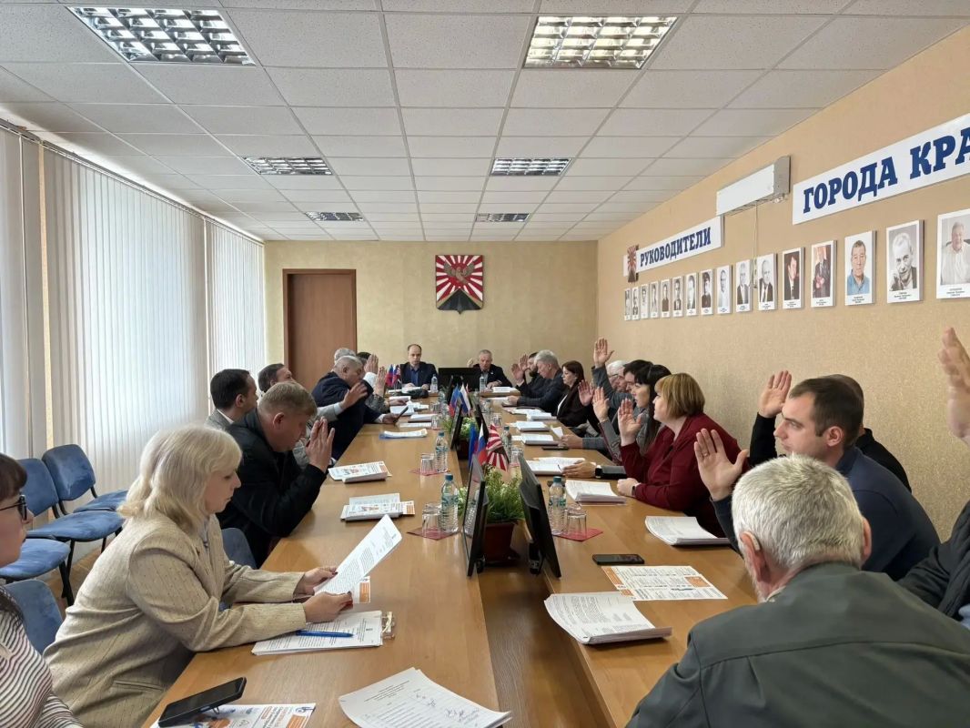 Принял участие в заседании Совета городского округа Принял участие в заседании Совета городского округа
