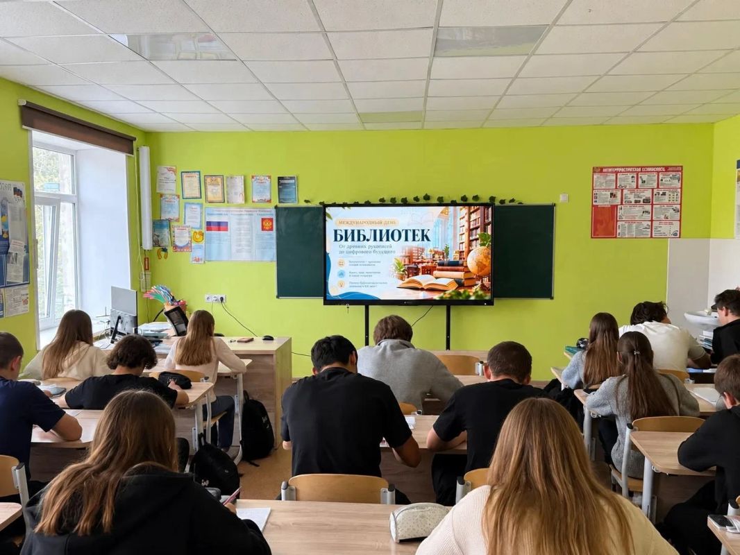 В Георгиевской средней школе №1 состоялось мероприятие к Международному дню школьных библиотек В Георгиевской средней школе №1 состоялось мероприятие к Международному дню школьных библиотек