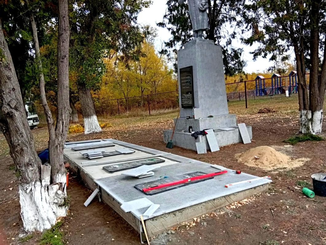 Благоустройство мемориала в Алексеевке: добрые дела по сохранению исторического наследия