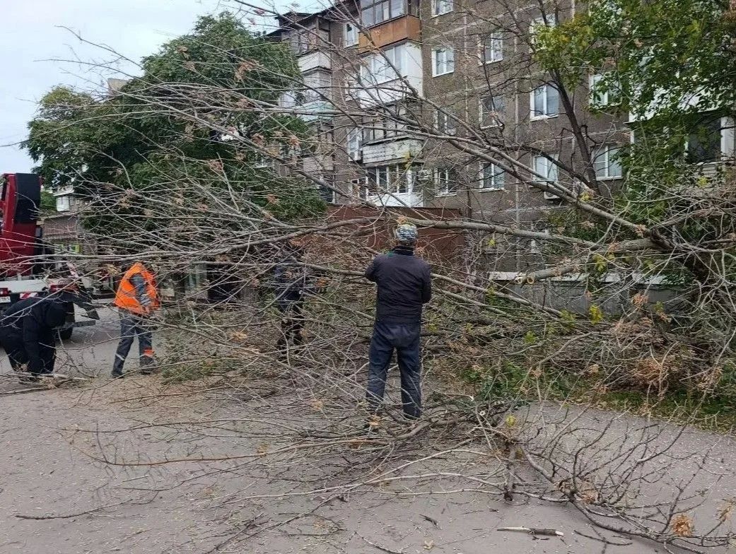 Коммунальными службами проведены работы на территории города Коммунальными службами проведены работы на территории города