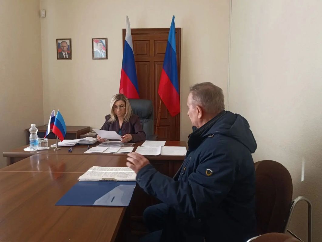 Заместитель Главы Администрации города Луганска провела личный прием граждан Заместитель Главы Администрации города Луганска провела личный прием граждан