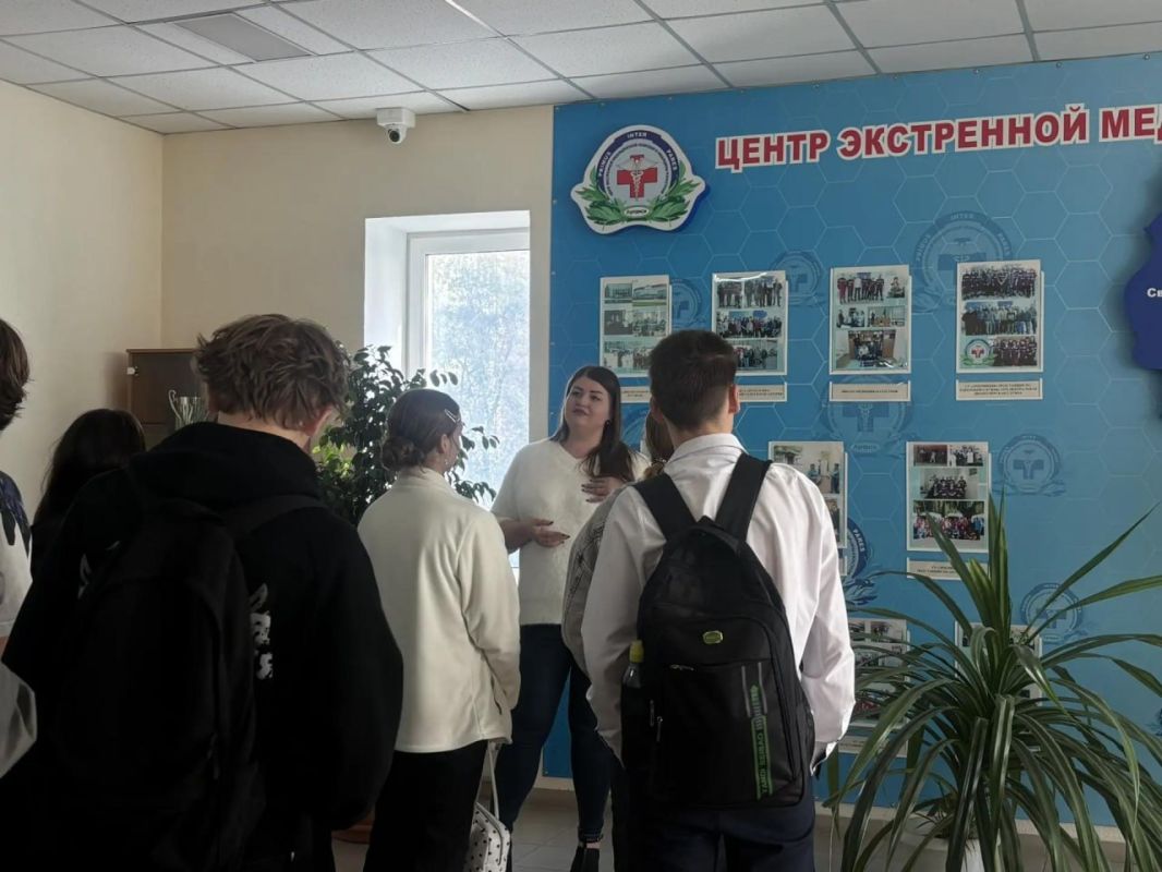 Как школьники познакомились с работой скорой помощи Как школьники познакомились с работой скорой помощи