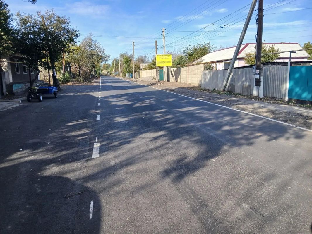 При поддержке Республики Алтай завершен ремонт дороги в поселке Фрунзе При поддержке Республики Алтай завершен ремонт дороги в поселке Фрунзе