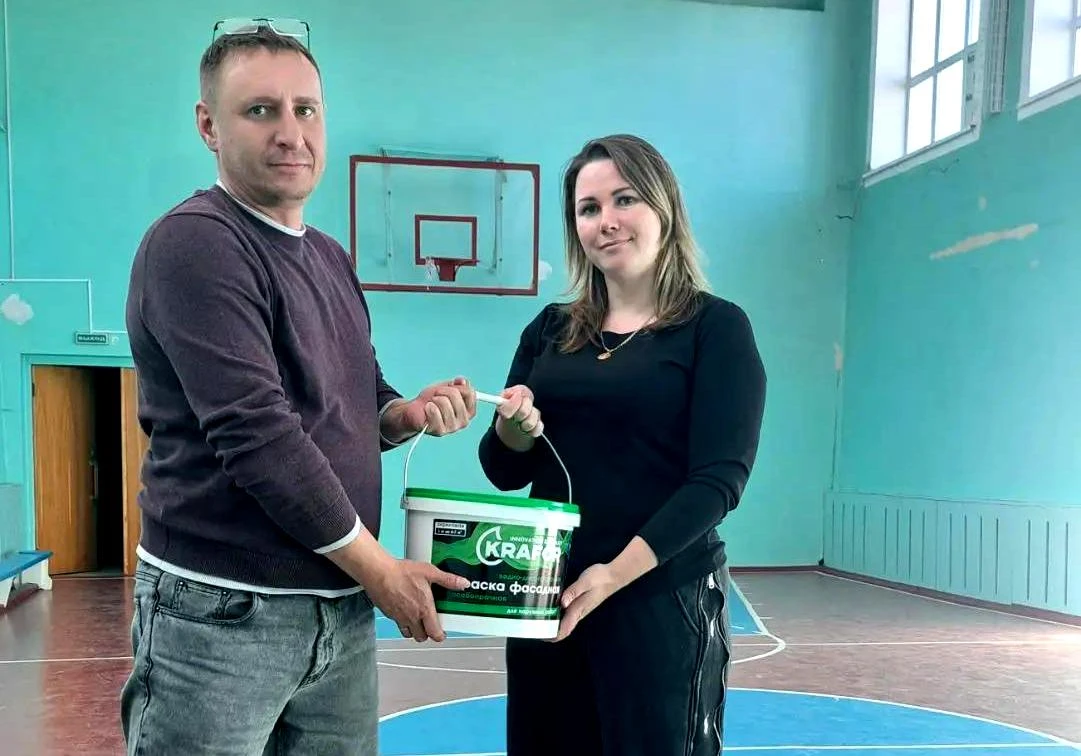 «Добрые дела»: Помощь школе в обновлении спортивного зала