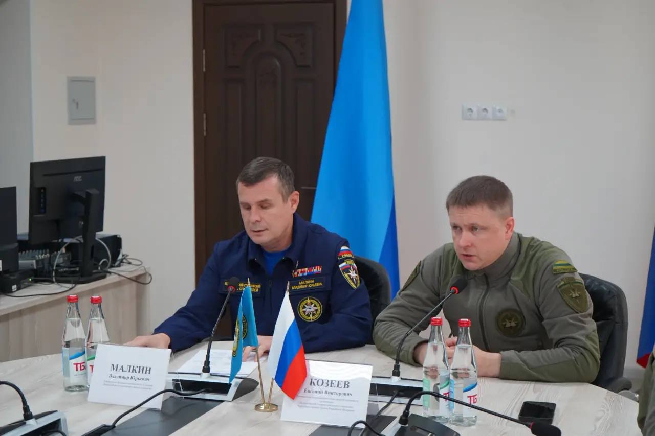 Руководитель ВСКС Евгений Козеев посетил с рабочим визитом Луганское РО ВСКС