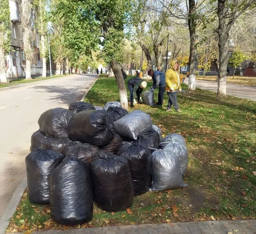 29 октября в городе Молодогвардейске прошли работы по наведению санитарного порядка 29 октября в городе Молодогвардейске прошли работы по наведению санитарного порядка