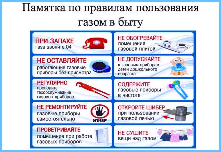 Правила пожарной безопасности в быту